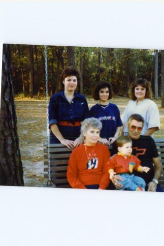 Gma Pearl, Conrad, Chance, Darla, Kelly, Stacy